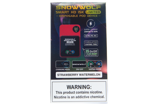 SNOWWOLF SMART HD 15K | STRAWBERRY WATERMELON