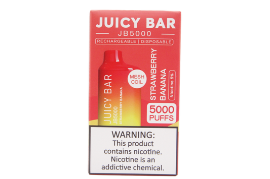 JUICY BAR JB5000 DISPOSABLE | STRAWBERRY BANANA